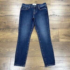 Current‎ Elliott Jeans Womens 26 Stiletto High Waist Skinny Ankle Shadow Pockets